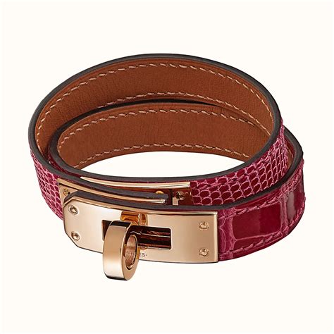 bracelet double tour pour montre hermes|hermes kelly double tour.